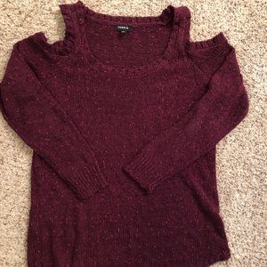 Torrid Cold-shoulder sweater